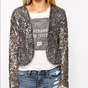 Ambercrombie and Fitch sequined jacket